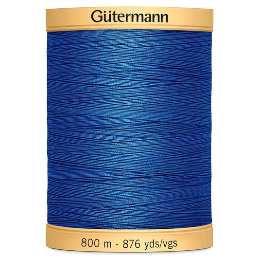800m Gutermann 100% cotton thread 7000
