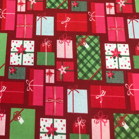 Riley Blake Cotton Print Fabric Merry And Bright
