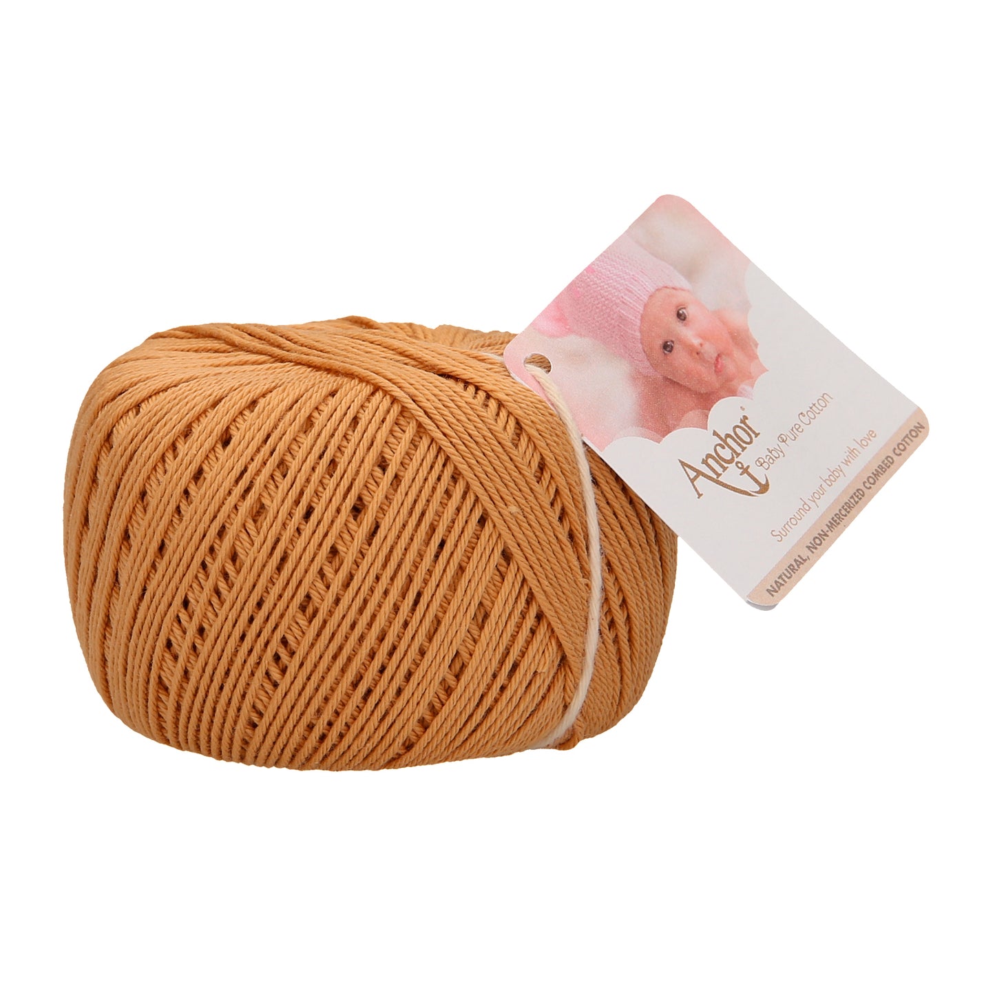 Anchor Baby Pure Cotton 4ply Yarn Camel 0179