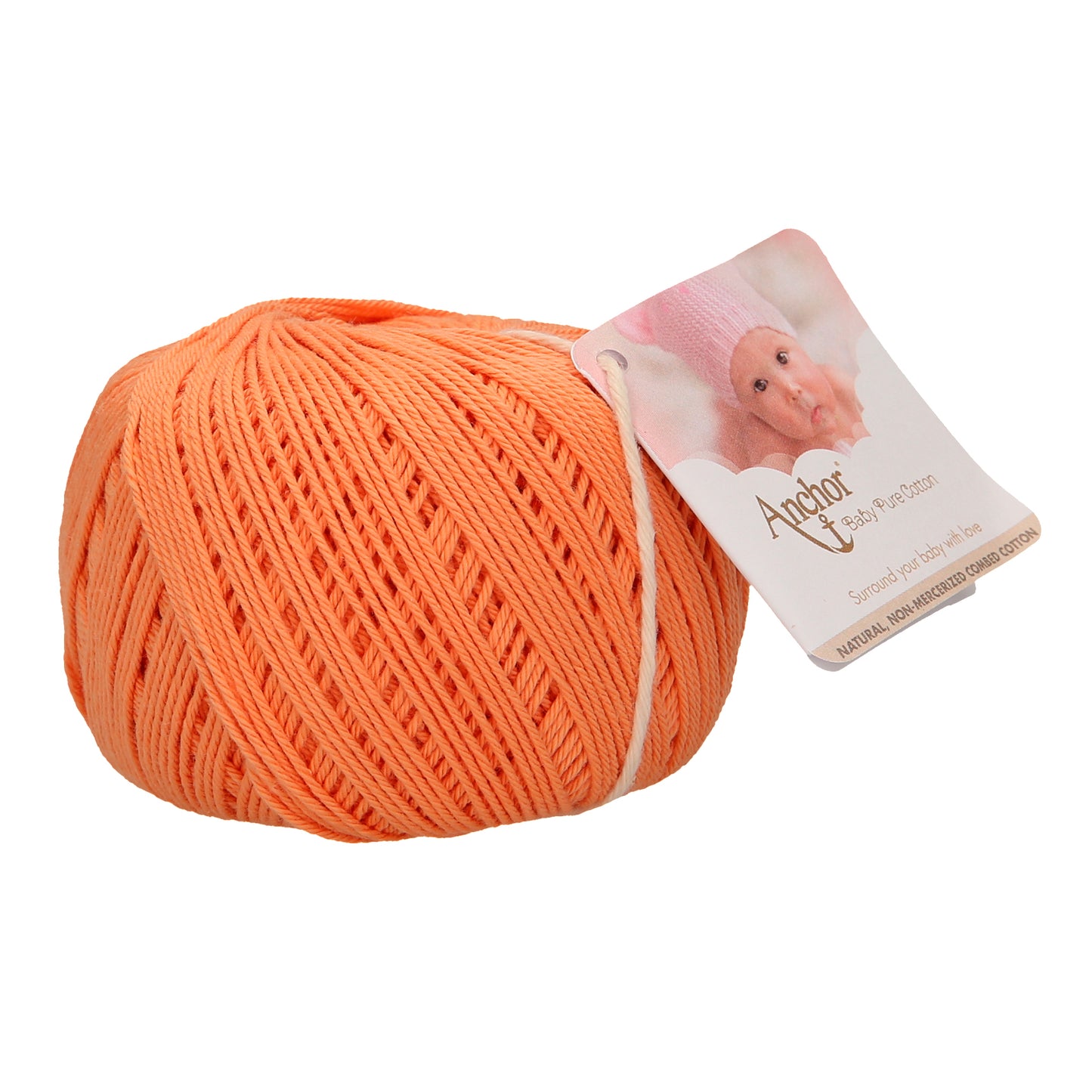 Anchor Baby Pure Cotton 4ply Yarn Apricot 0181