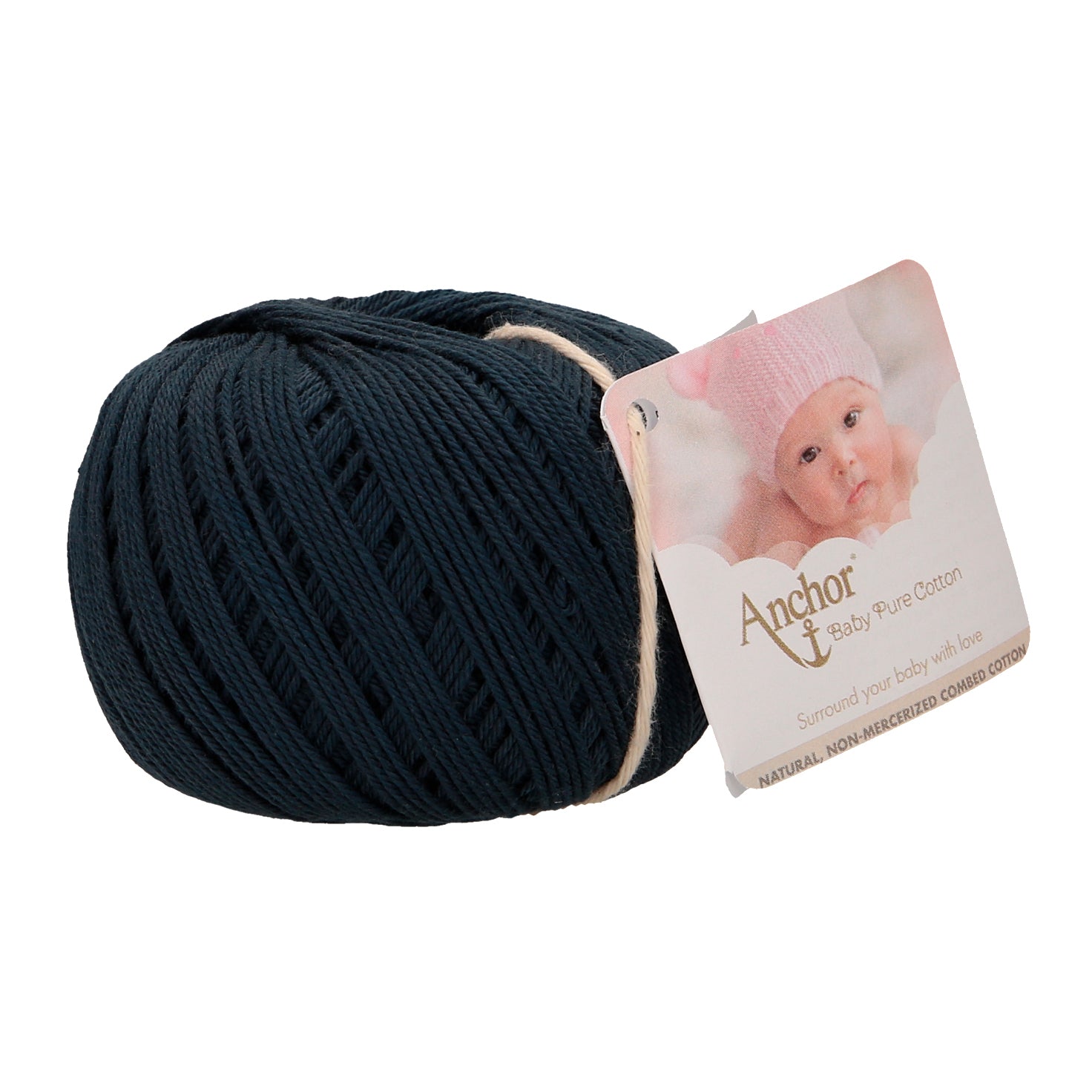 Anchor Baby Pure Cotton 4ply Yarn Navy 0270