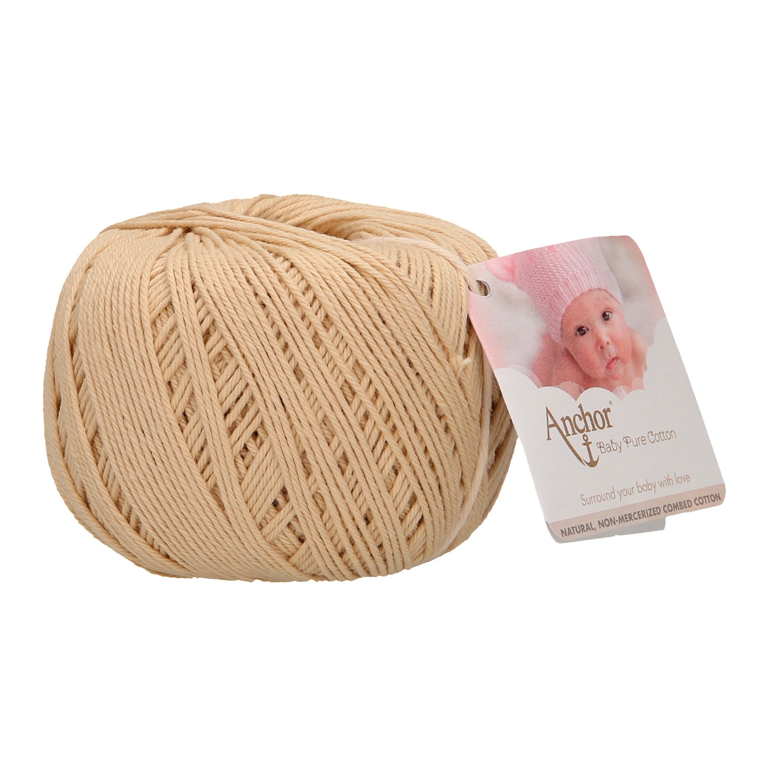 Anchor Baby Pure Cotton 4ply Yarn Stone 0404