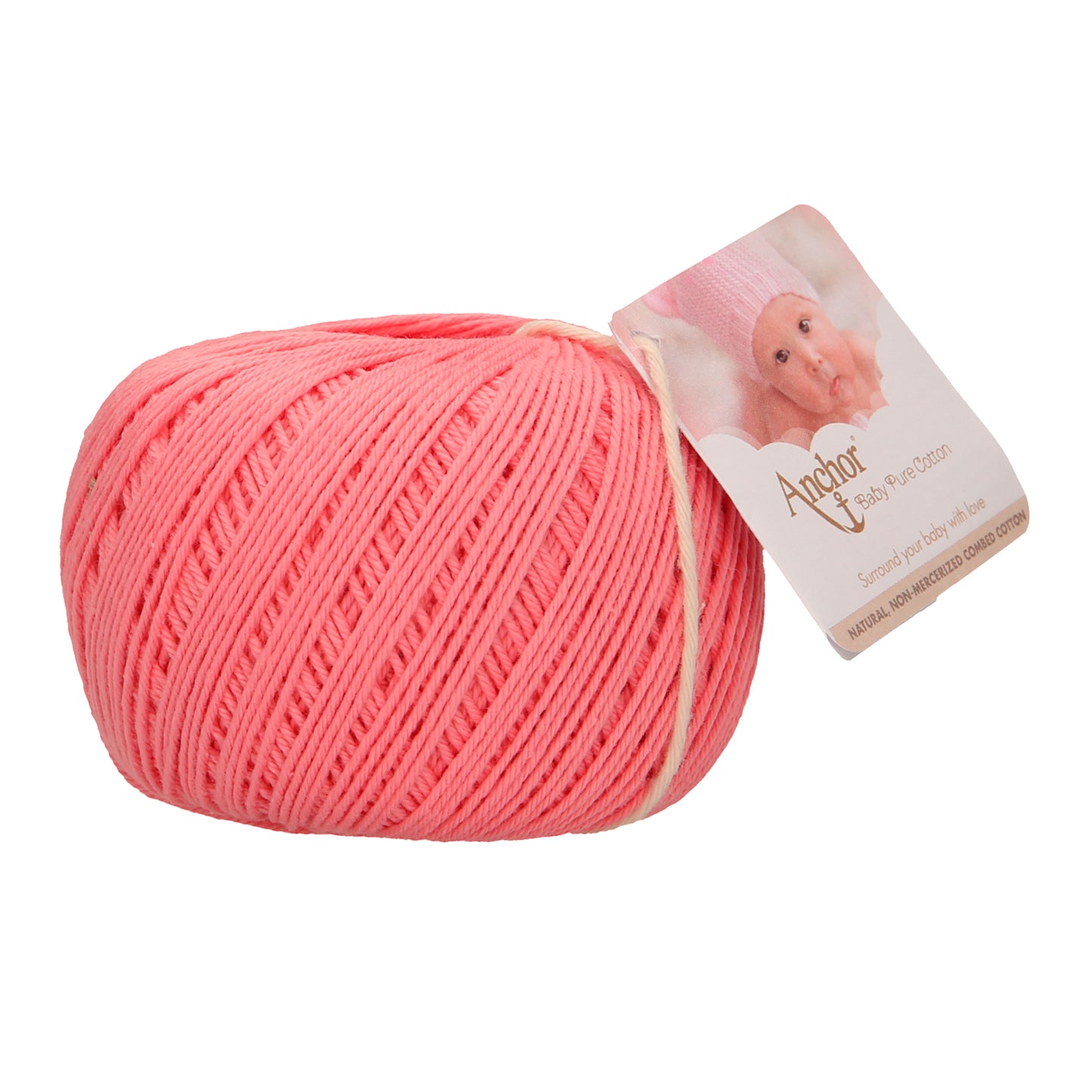 Anchor Baby Pure Cotton 4ply Yarn salmon 0409