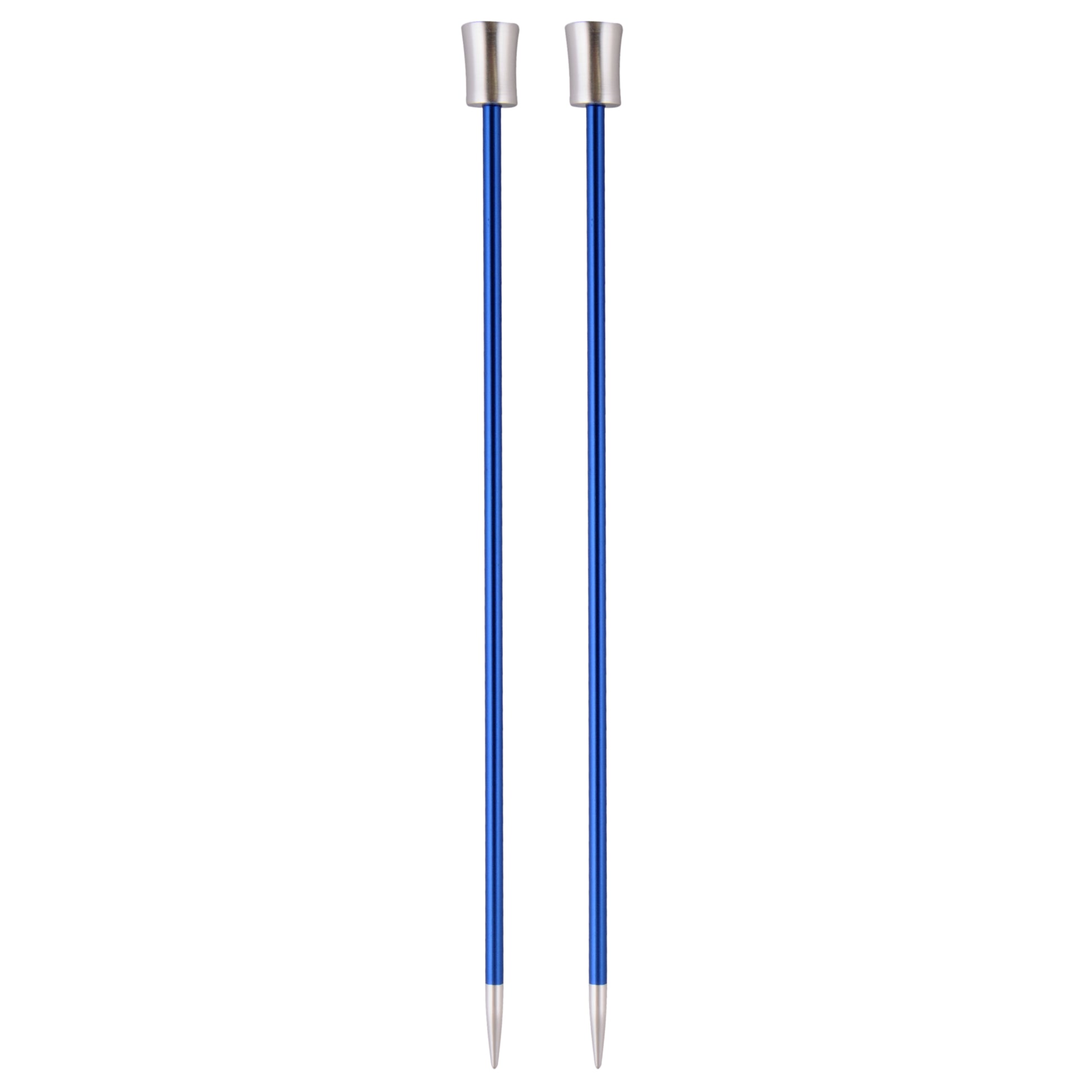 Knitpro Zing Single Ended 30cm Aluminium Knitting Pins