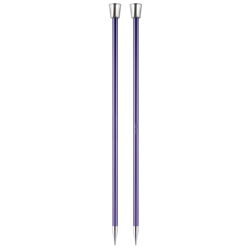 Knitpro Zing Single Ended 30cm Aluminium Knitting Pins