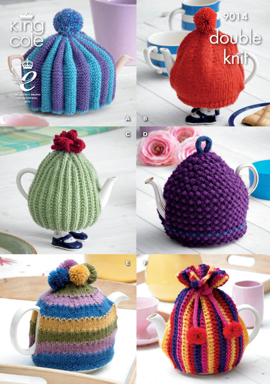 King Cole Knitted Tea Cosies