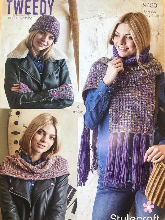 Stylecraft 9430 Adult DK Accessories Knitting Pattern