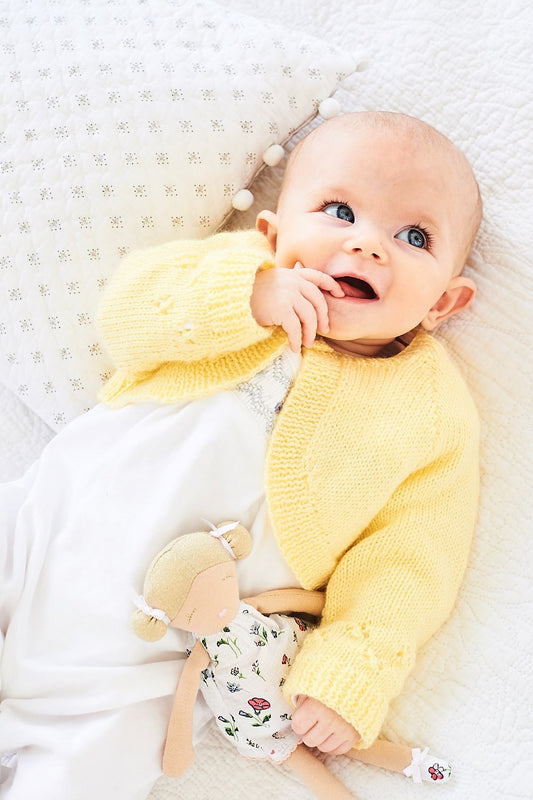 Stylecraft 9909 4Ply Baby Cardigans Knitting Pattern