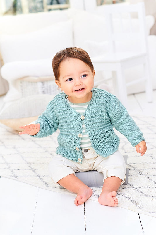 Stylecraft 9978 Baby DK Cardigans Knitting Pattern
