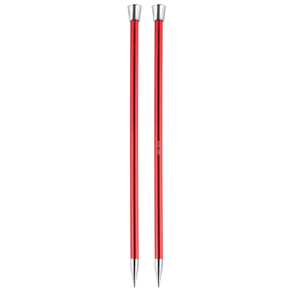 Knitpro Zing Single Ended 30cm Aluminium Knitting Pins