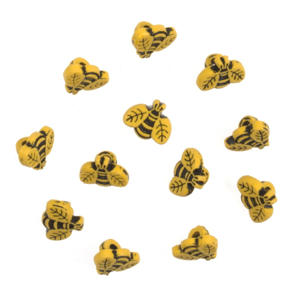 Trimits Novelty Buttons Bees Pack of 12