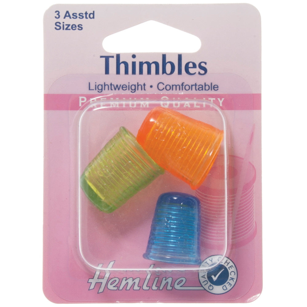 Hemline Lightweight Thimbles