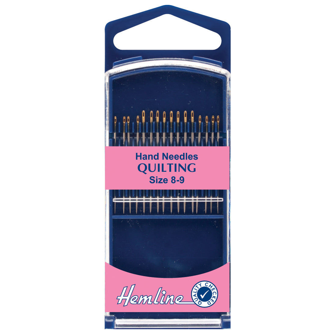 Hemline Premium Hand Needles Quilting sizes 8 to 9