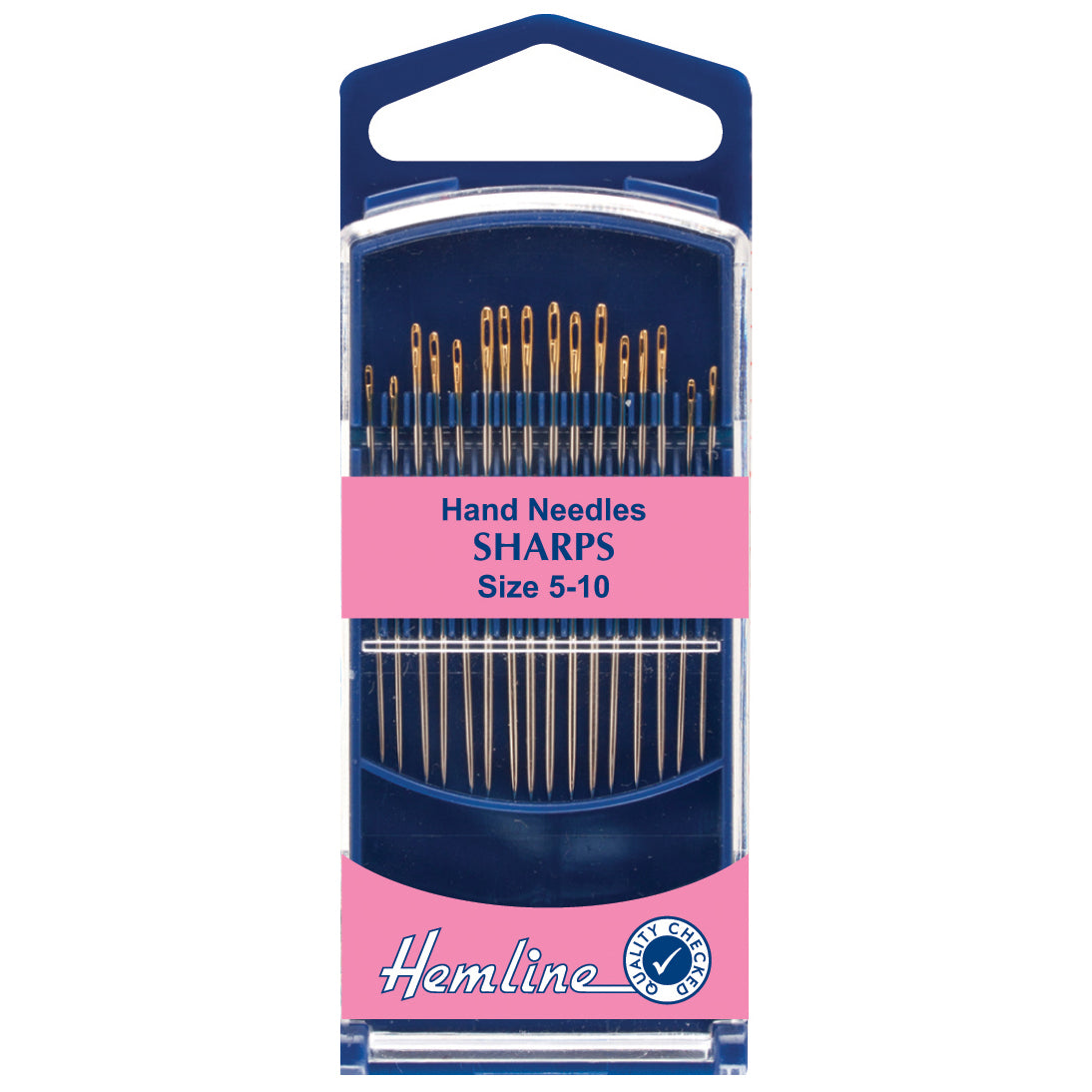 Hemline Premium Hand Needles Sharps sizes 5 to 10