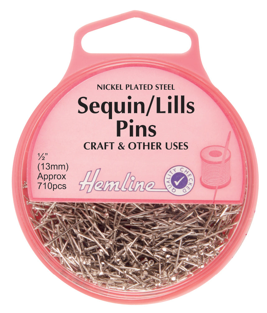 Hemline Sequin Lills Pins pack 710