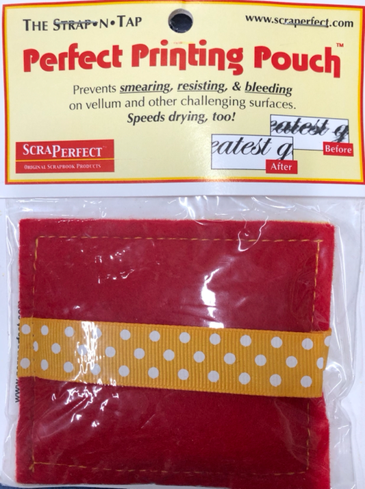 Scraperfect Printing Crafting Pouch Strap And Tap