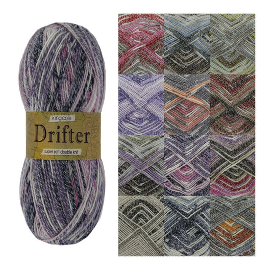 King Cole Drifter Super Soft Double Knit Yarn