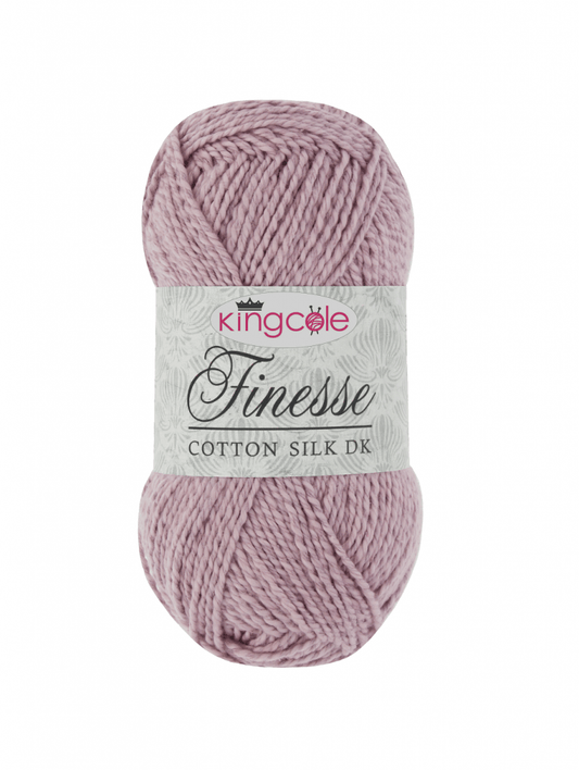 King Cole Finesse Cotton Silk Double Knit  Yarn