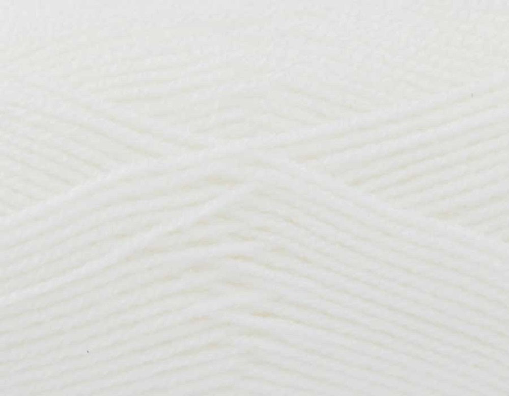 King Cole Pricewise Double Knit Yarn white 
