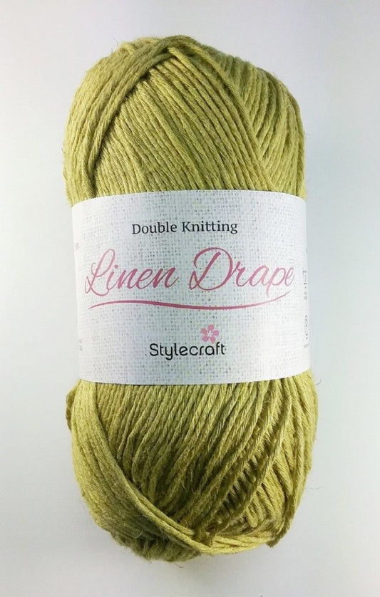 Stylecraft Linen Drape DK Knitting Crochet Yarn