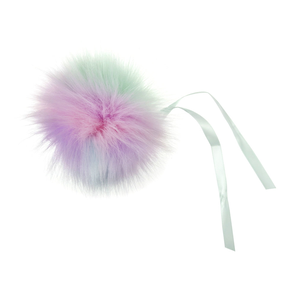 Trimits Faux Fur Pom Pom Large 11cm Assorted Colours