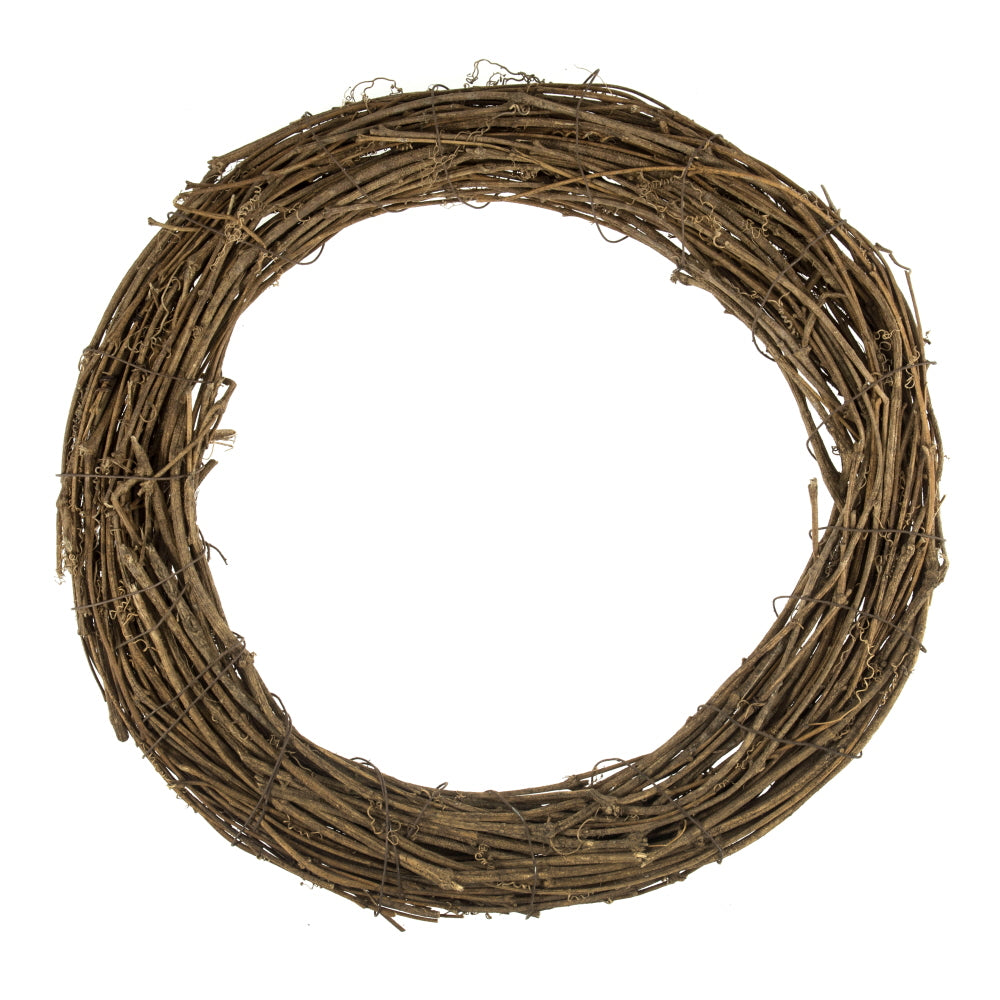 Wreath Base Natural Willow 40cm or 15.7in