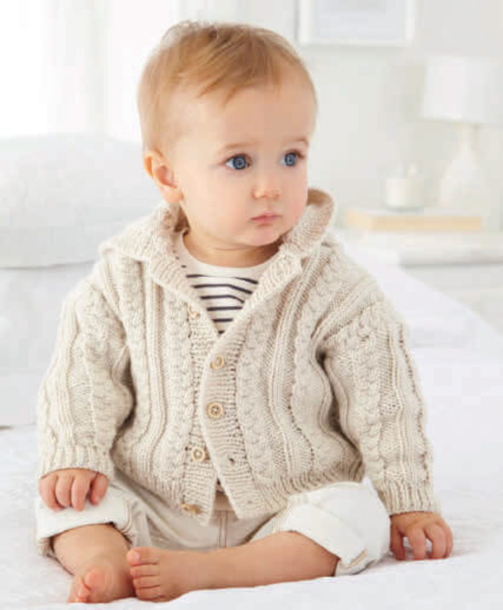 King Cole Newborn Book Of Cardigans 3 Knitting Patterns – Crafty Trading