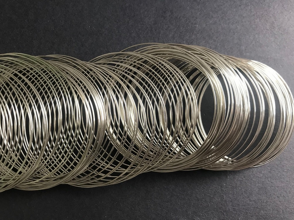 50 Coils Steel Bracelet Memory Wire