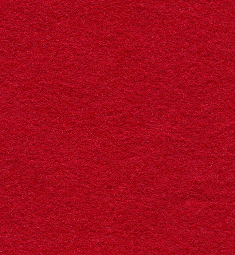 Felt Wool Mix Squares 30 cm crimson
