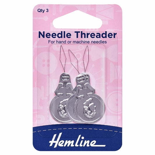 Hemline Needle Threader pack of 3