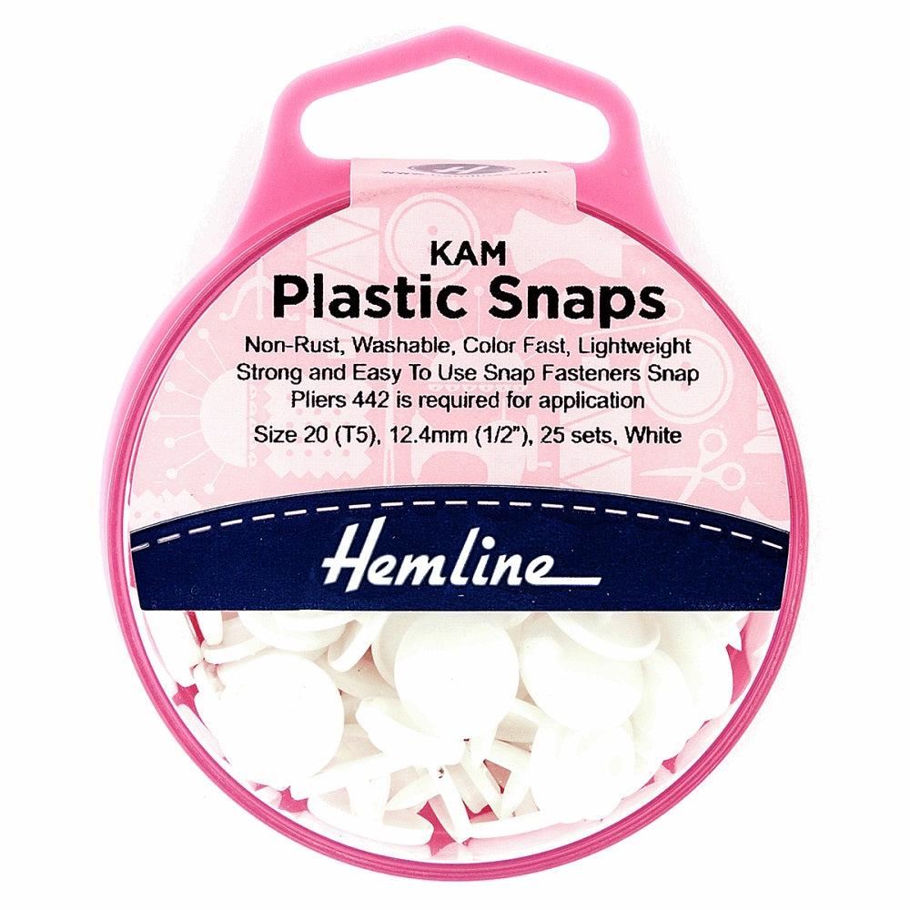 Hemline Kam Plastic Snaps