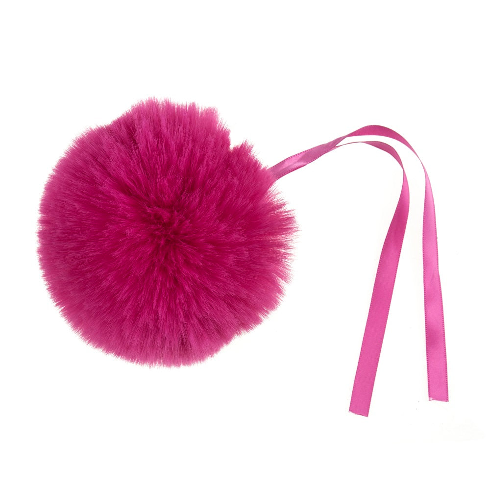 Large 11cm Faux Fur Pompoms From Trimits Available in Selection of