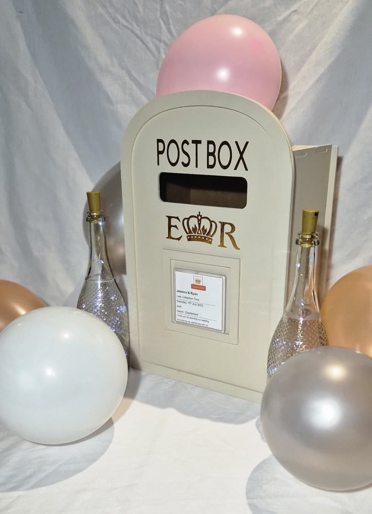 Personalised Wooden Post Box Special Birthday Wedding Christening