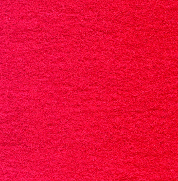 Felt Wool Mix Squares 30 cm red
