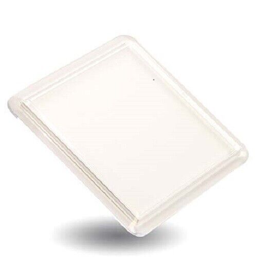 Set of 5 Clear Acrylic Square Photo Inset Coasters