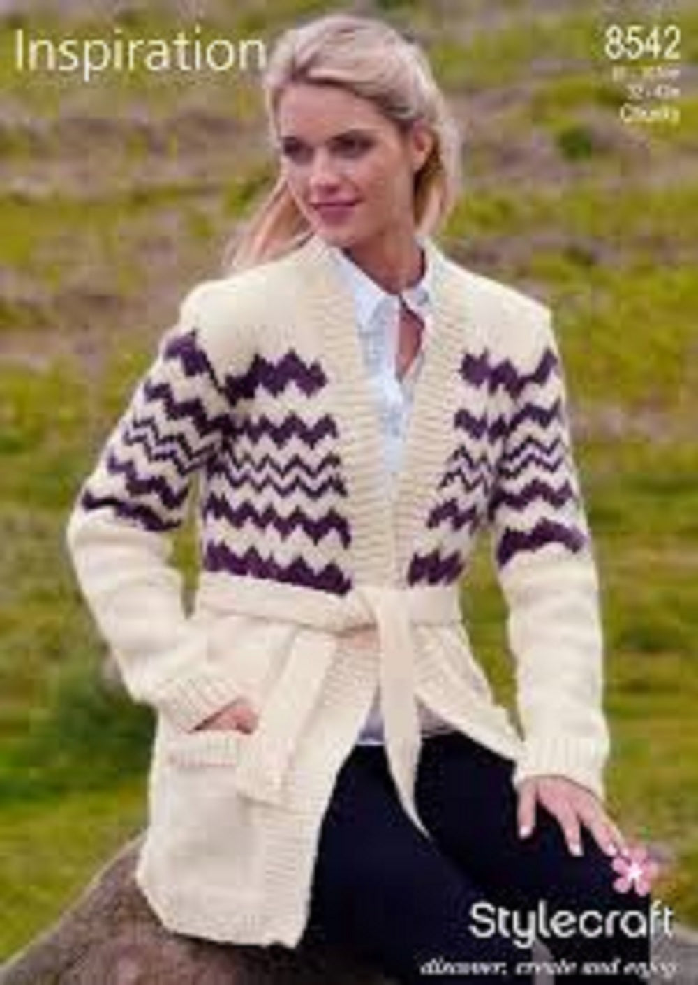 Stylecraft  8542 Adult Chunky Jacket Knitting Pattern